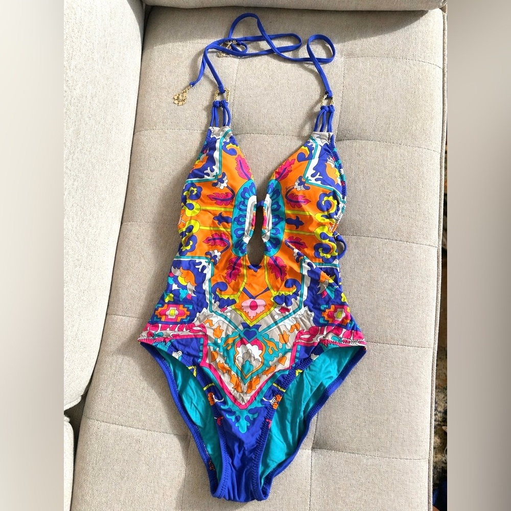 Trina Turk Multicolor One-Piece Swimsuit